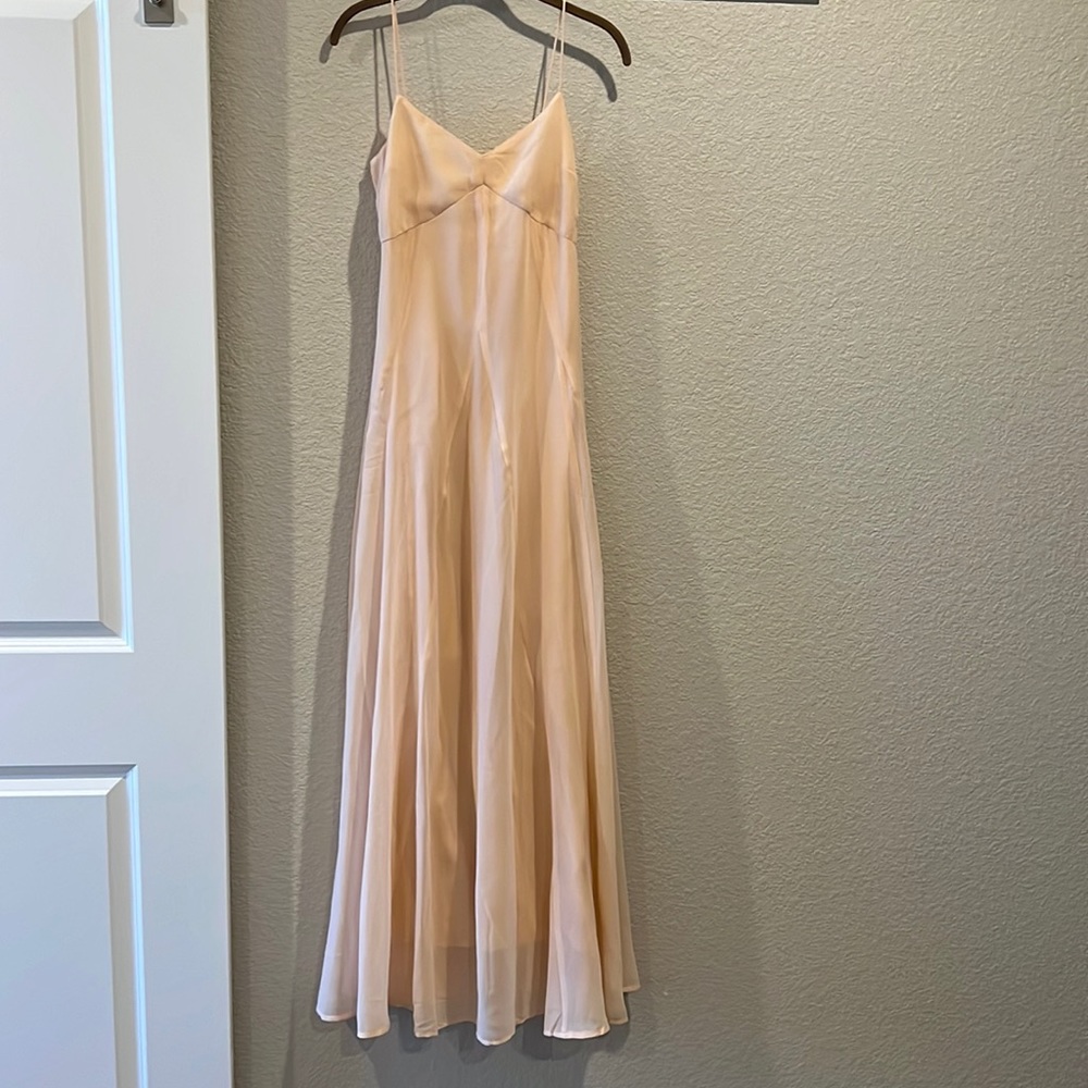 ASOS peach maxi dress